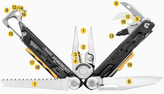 LEATHERMAN - MULTITOOL SIGNAL SS AQUA LTG832265 - immagine 5