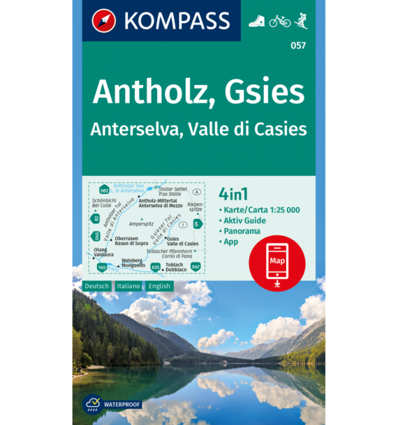 KOMPASS - ANTERSELVA CASIES 1:25.000  - 057