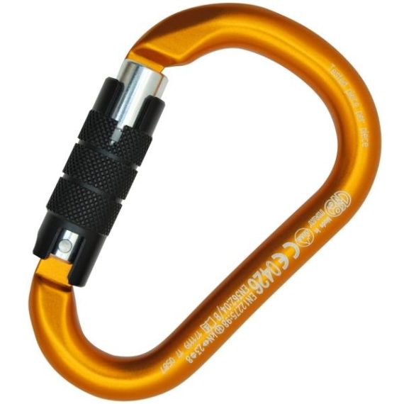 KONG - MOSCHETTONE NAPIK TWIST-LOCK  ORANGE/BLACK 787MG0OPNKK