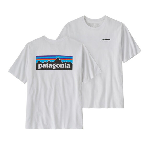 PATAGONIA - T-SHIRT P-6 LOGO RESPONSABILI-TEE  WHITE 38504