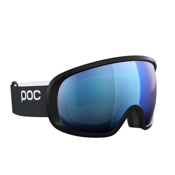 POC - MASCHERA FOVEA  URANIUM BLACK/PARTLY SUNNY BLU 40840