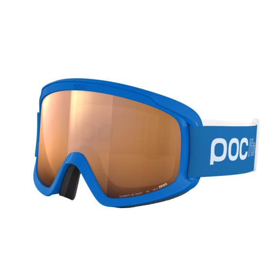 POC - MASCHERA POCITO OPSIN  FLUO BLUE/PARTLY SUNNY SILVER 40068 - immagine 3