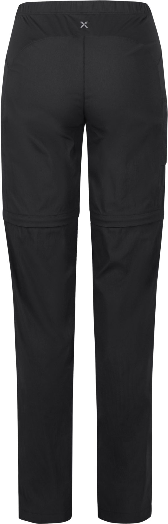 MONTURA - PANTALONE DONNA CERVINIA ZIP-OFF  90 BLACK MPZG40W - immagine 2