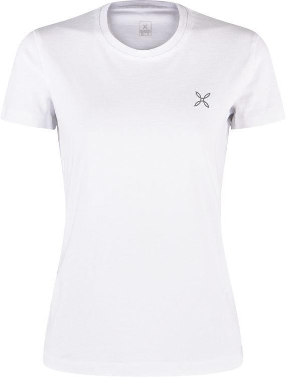 MONTURA - T-SHIRT DONNA BASIC LOGO  00 WHITE MTGC42W