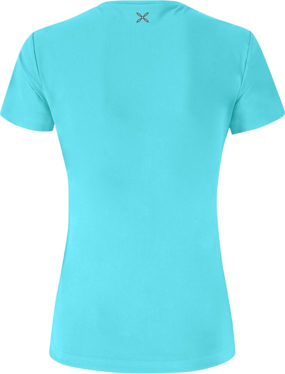 MONTURA - T-SHIRT DONNA SENSI  730 TURQUOISE MTVNU8W - immagine 2