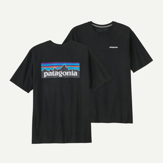 PATAGONIA - T-SHIRT P-6 LOGO RESPONSABILI-TEE  BLK 38504