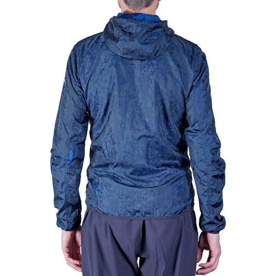 WILD TEE - GIACCA LAVA JACKET HOODY  BLACK/BLUE WT705WT03 - immagine 4