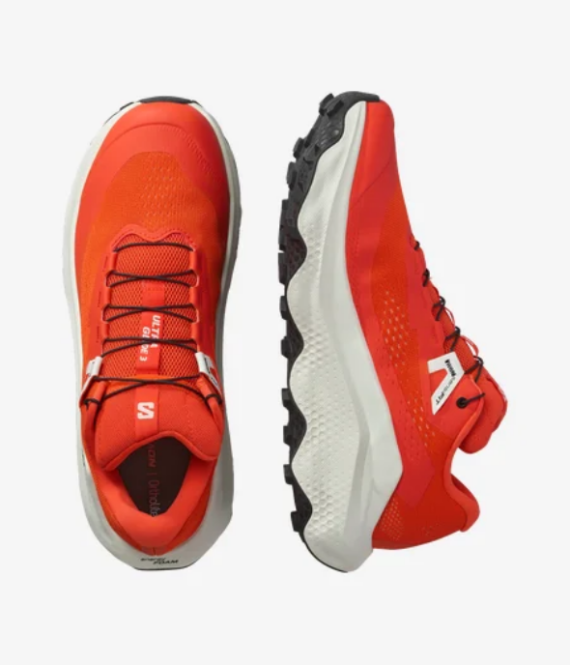 SALOMON - SCARPE ULTRA GLIDE 3  CHERRY TOMATO/VANILLA BLACK ULTRA.GLIDE.3 - immagine 3