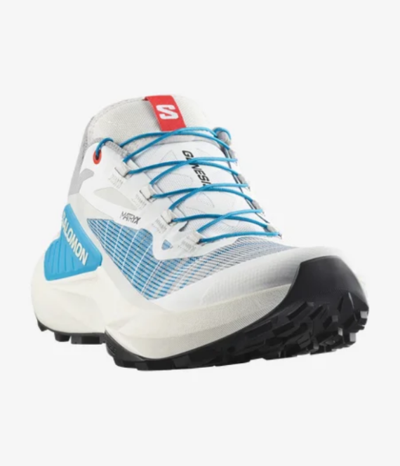 SALOMON - SCARPE DONNA GENESIS  WHITE/LUNAR ROCK/TRANSCEND BLUE L47767100 - immagine 2